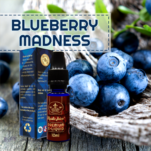Blueberry Madness by Mystic - 10ml