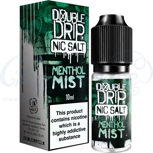 Menthol Mist Nic Salt by Double Drip - 12mg