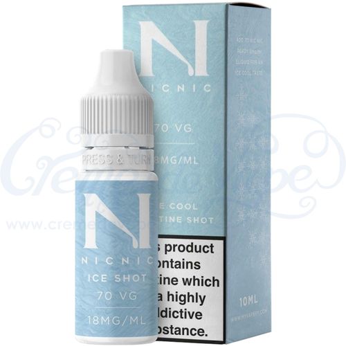 Nic Nic Flavourless 70VG 18mg Nicotine Ice Shot