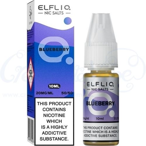 Blueberry ELFLIQ Nic Salts e-liquid by Elfbar